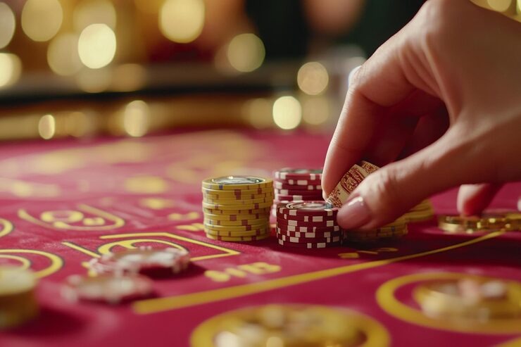 kepritogel slot live dealer studio with professional camera setup and multilingual dealer